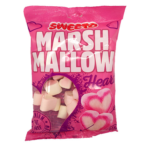 Sweeto Heart в пакетика сердечки 140гр