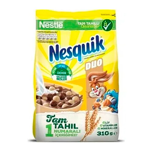 Готовый завтрак Nestle Nesquik DUO   310гр