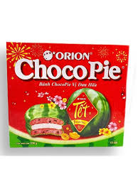 Печенье Orion Чокопай Арбуз 336гр