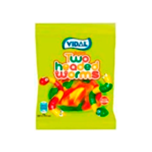 Мармелад Vidal Two Headed Worms 90гр.