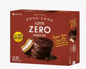 Печенье Lotte ZERO CHOCOPIE   336гр