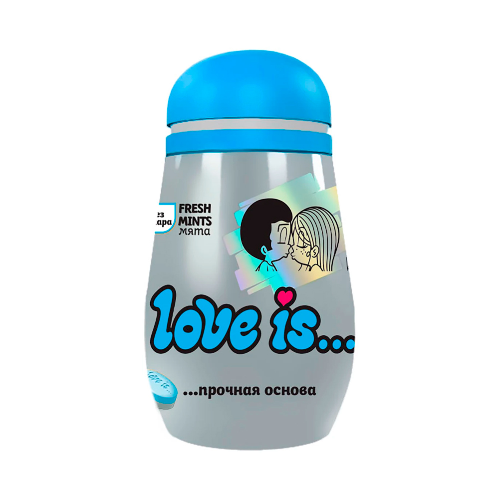 Конфеты Love is освежающие со вкусом мяты  45гр
