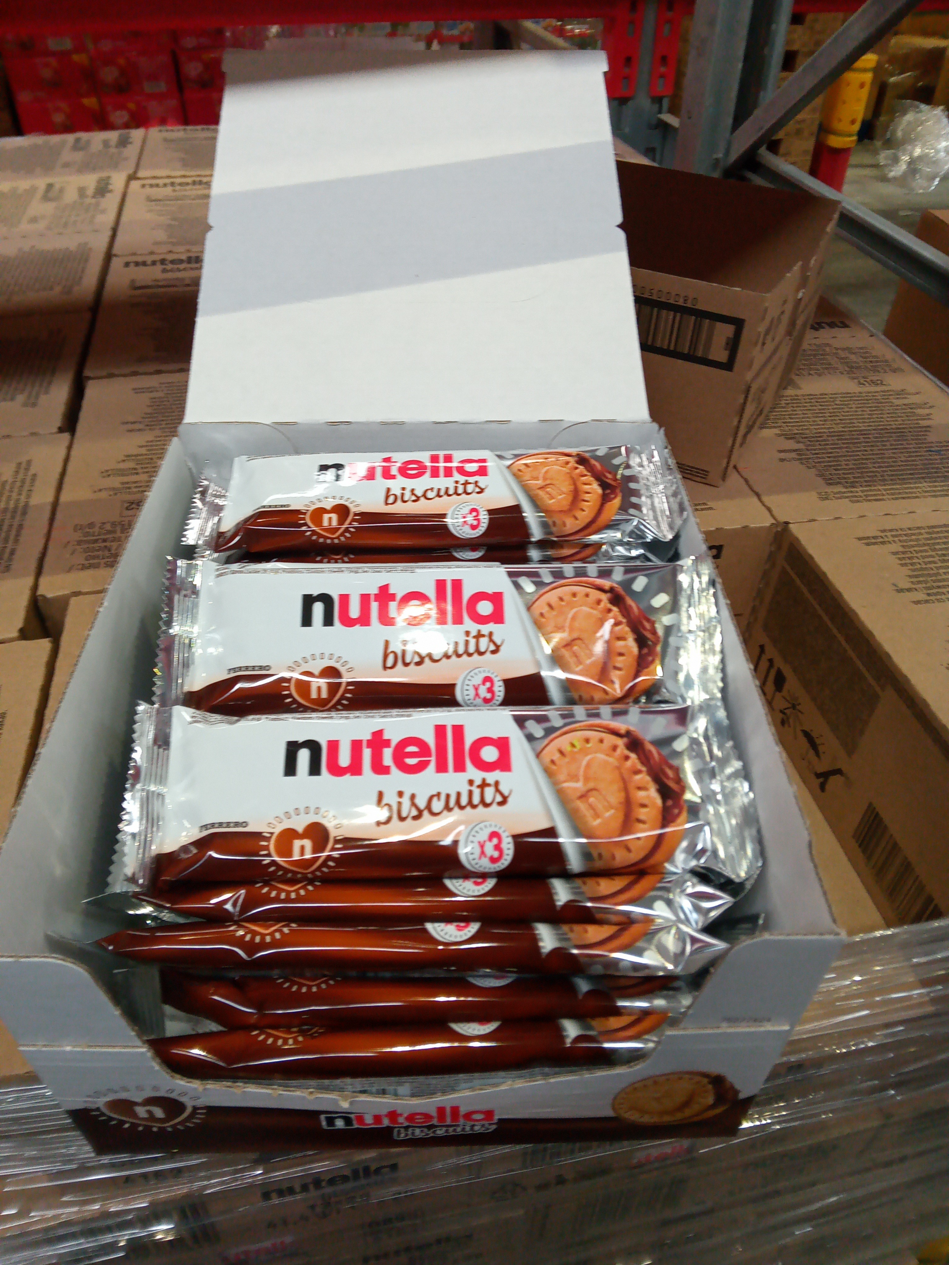 Печенье Ferrero бисквитное Nutella  41,4гр
