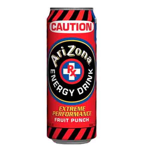 Энергетический напиток Arizona Arizona Enegry Drink Extreme Perfomance Fruit Puch   340мл