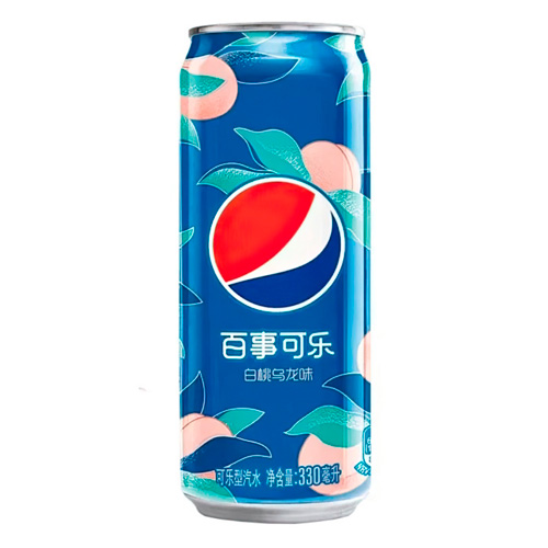 Газ.напиток Pepsi White Peach Oolong м  330мл