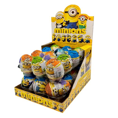Шоколадное яйцо с игрушкой-сюрпризом "Minions" 25гр