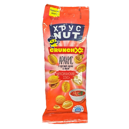 Арахис ХрустNut в хрустящей корочке мексиканский соус   50гр