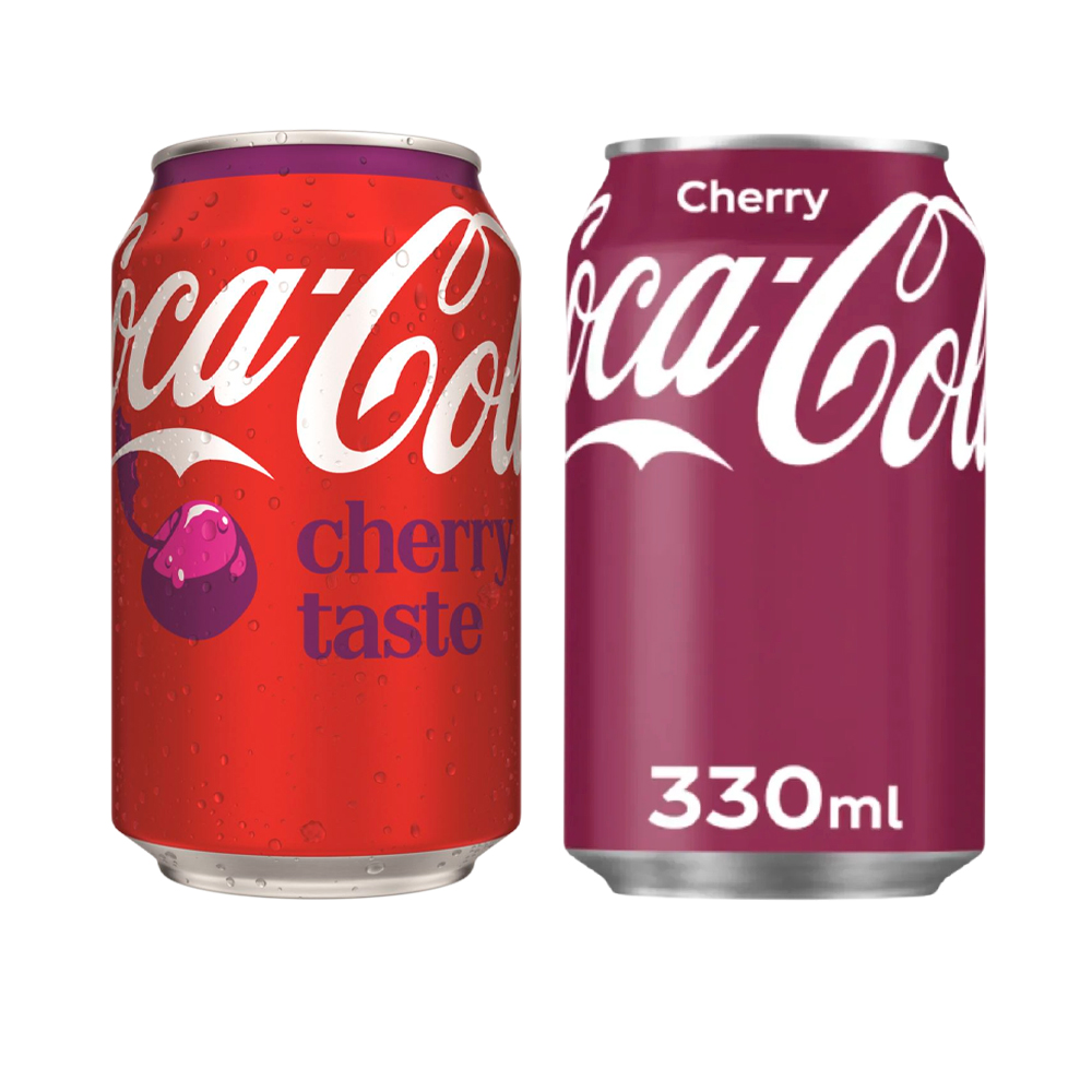 Газ.напиток Coca-Cola Cherry  ж/б 330мл