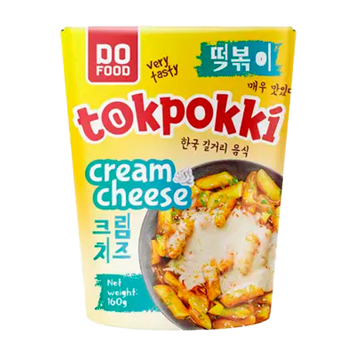 Рисовые палочки Do Food Tokpokki Cream Chesse   160гр