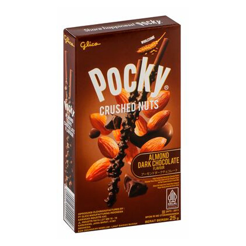 Бисквитные палочки Pocky Milk Chocolate almond   25гр