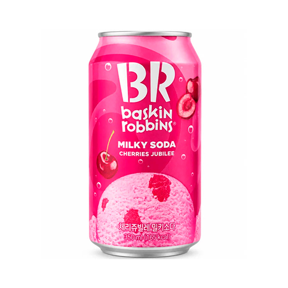 Газ.напиток Baskin Robbins Milky Soda Cherries Jubilee   350мл