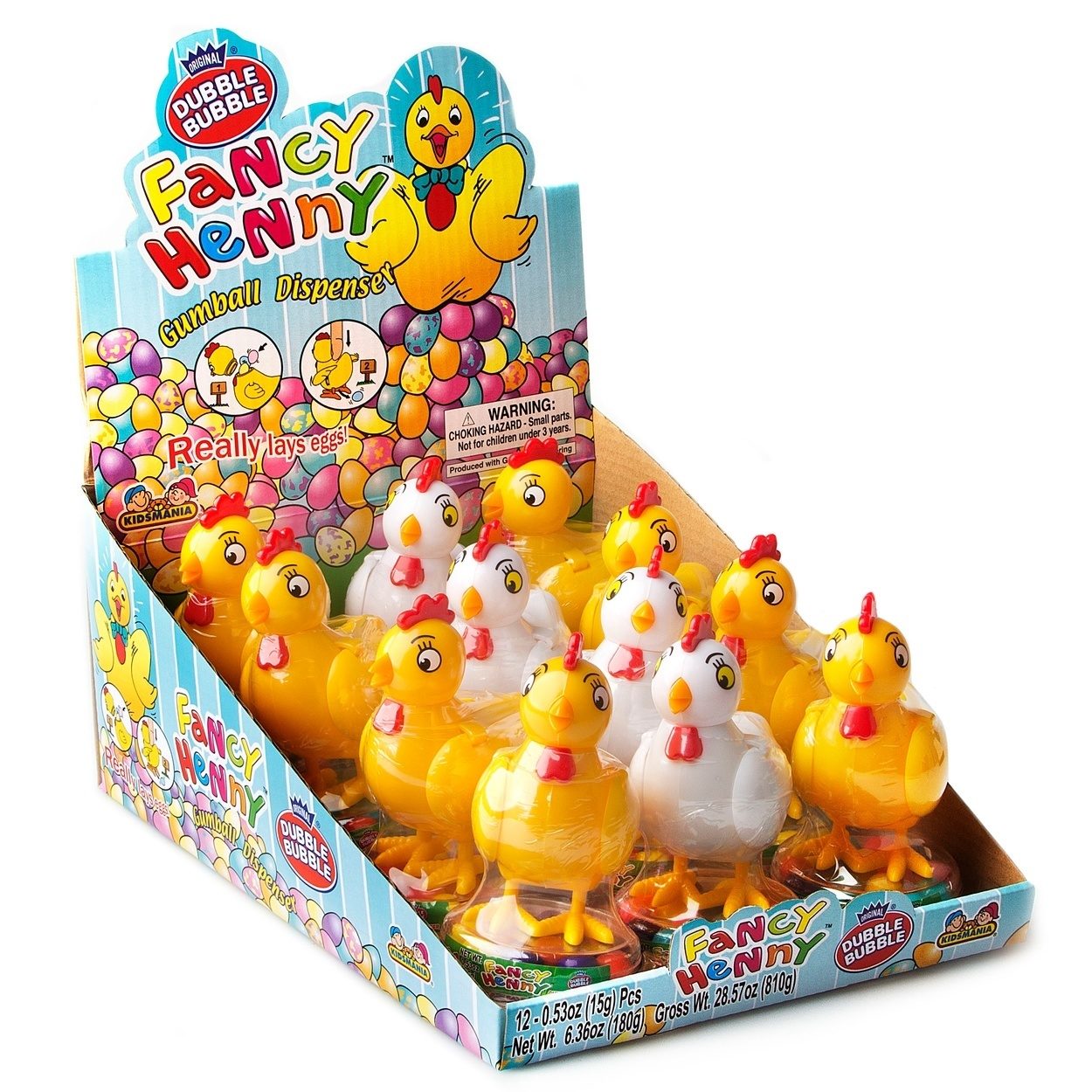 KIDSMANIA FANCY HENNY CANDY Конфеты жевательные 15гр США