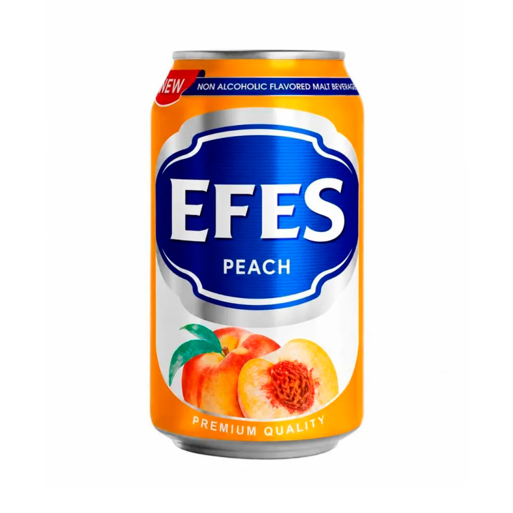 Напиток безалкогольный EFES солодовый Peach   330мл
