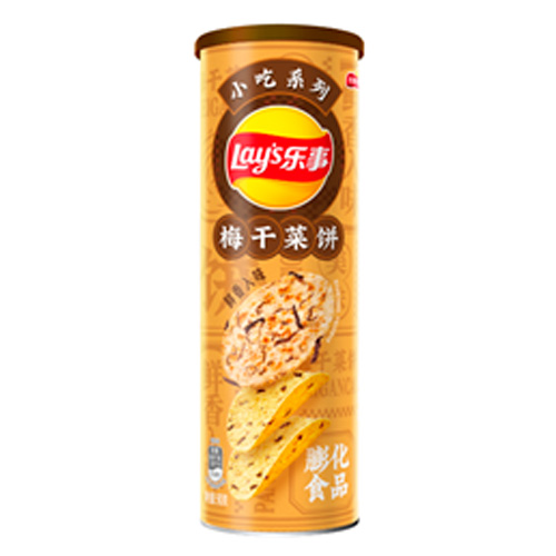 Чипсы Lay's Snack series preserved vegetable pancake flavor    90гр