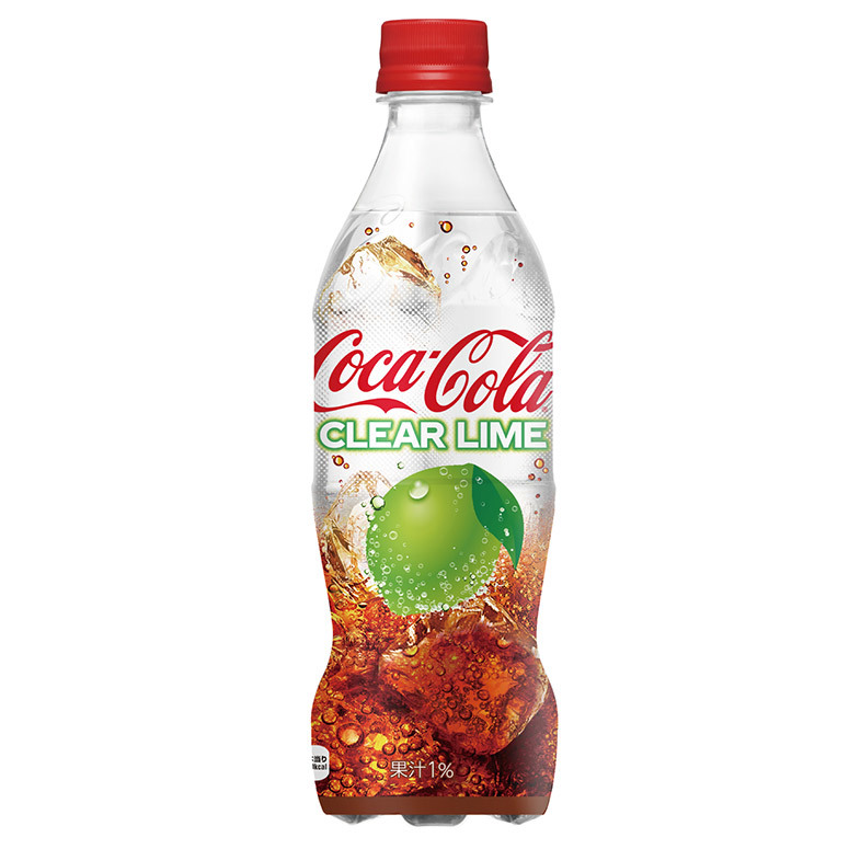 Газ. напиток Coca-Cola Clear Lime 0.5 л. Япония #