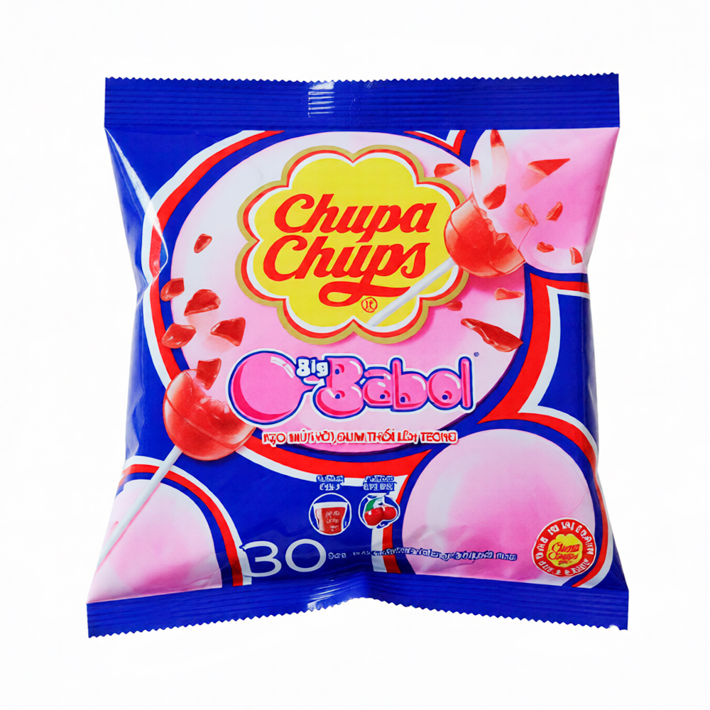 Леденцы Chupa Chups Big Babol (Cherry&Cola)   450гр