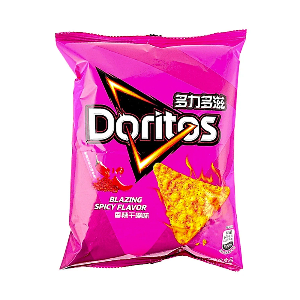 Чипсы Doritos Blazing spicy   68гр