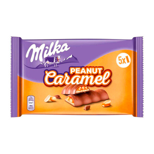 Батончик Milka Riegel Peanut Caramel   185гр