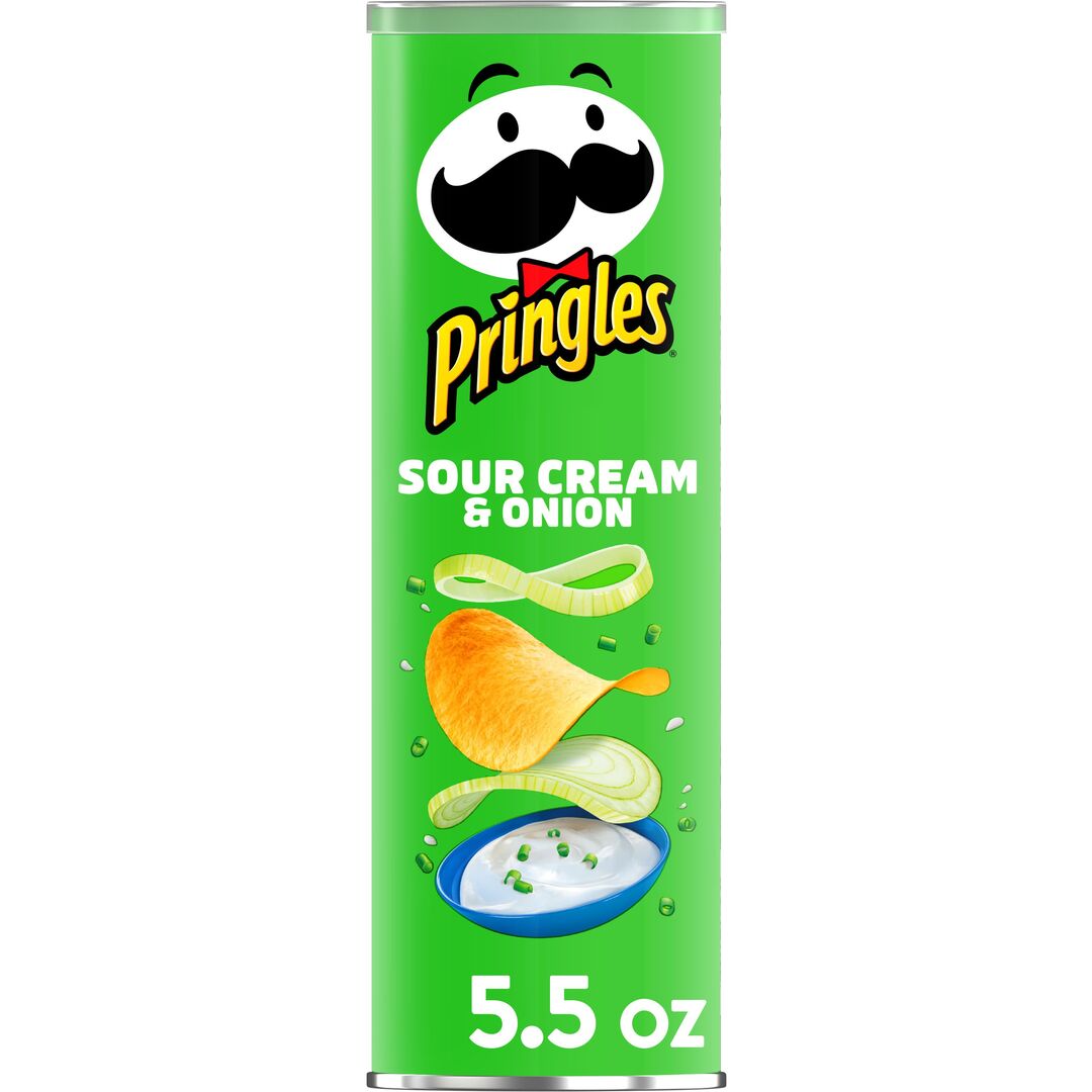 Чипсы Pringles Sour Cream&Onion   110гр