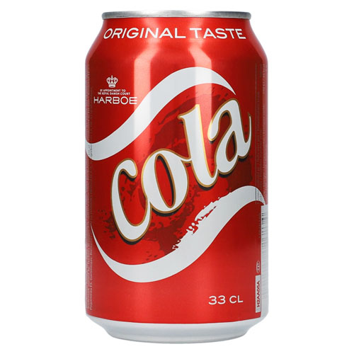 Напиток б/а газ. Harboe Cola Original (Кола) 330мл