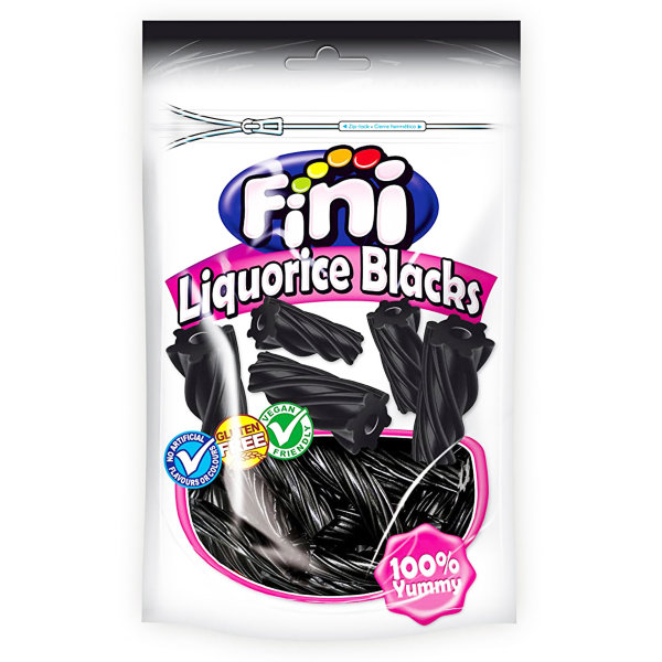 Жев.конфеты FINI Liquorice Blacks 180г