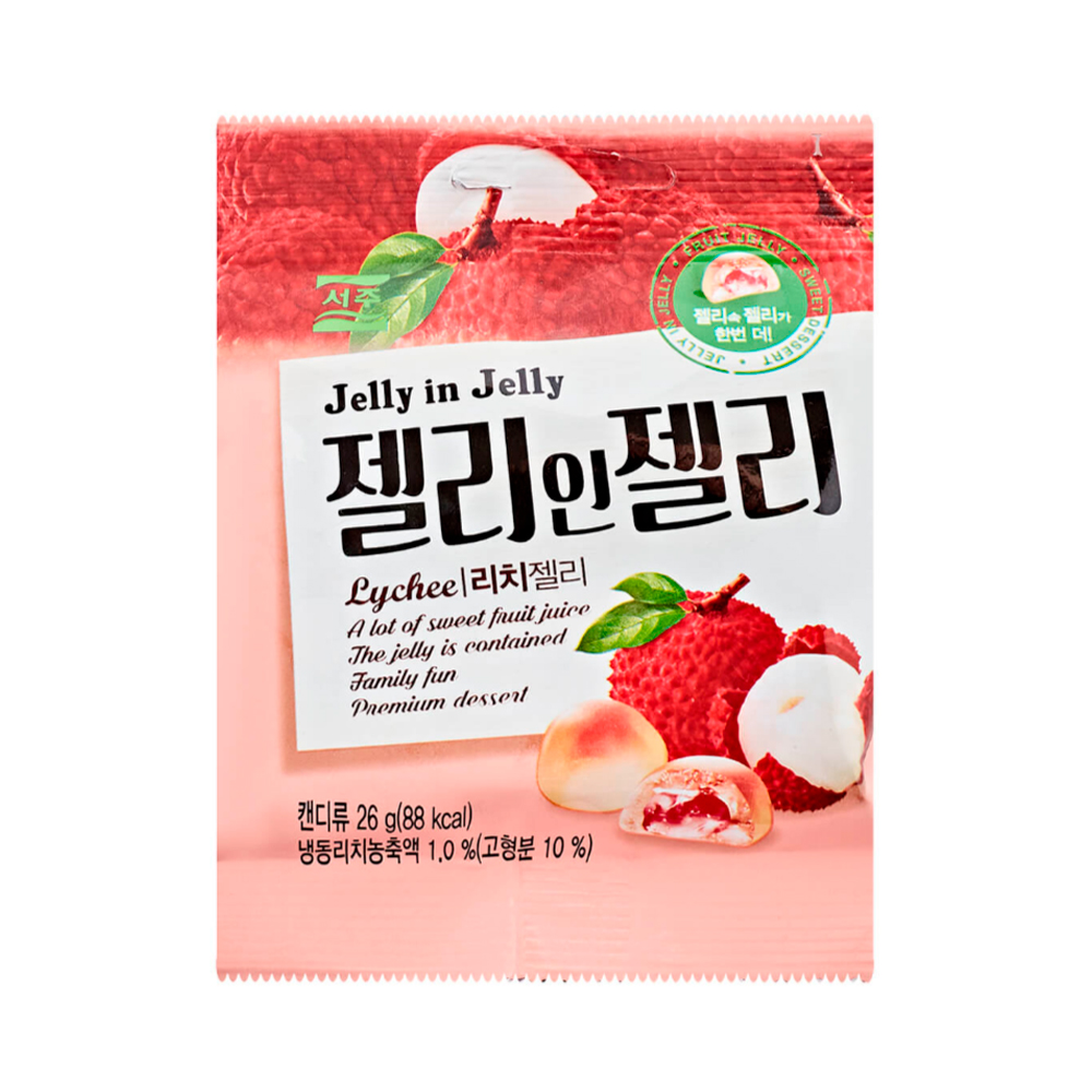 Жев.мармелад Seoju Jelly in Jelly lychee   23гр