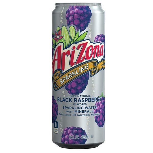Напиток Arizona sparkling black raspberry 355мл
