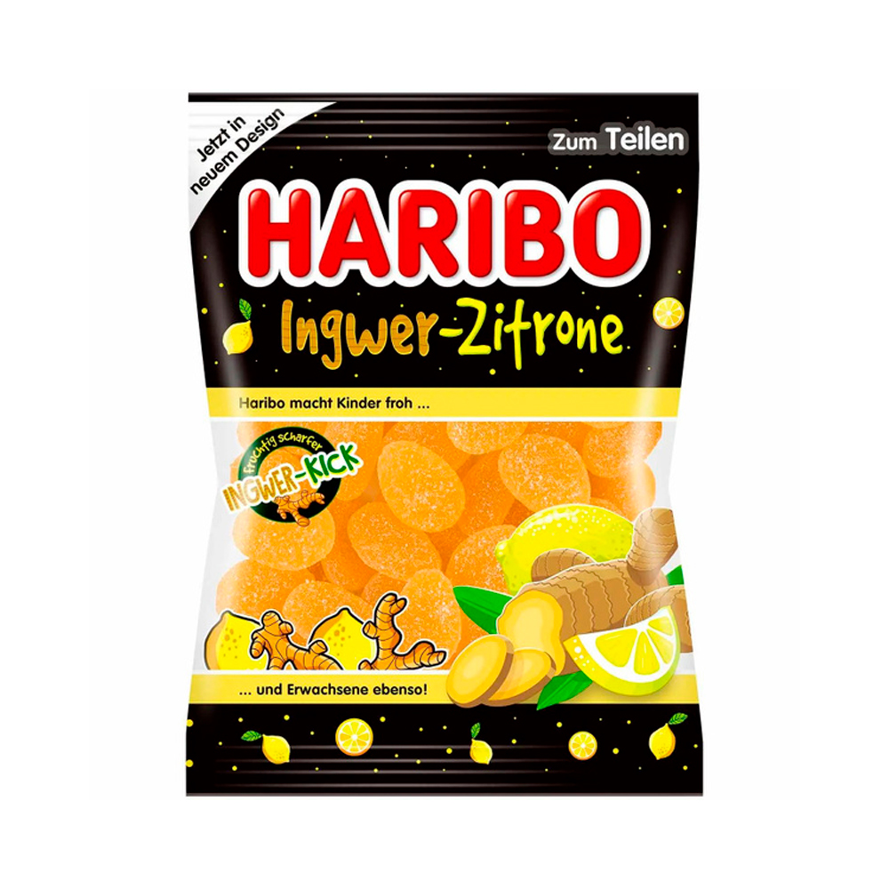 Жев.мармелад Haribo Ingwer Zitrone   160гр