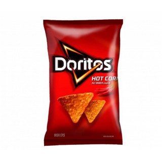 Чипсы кукурузные Доритос Tortilla Hot Corn 100гр