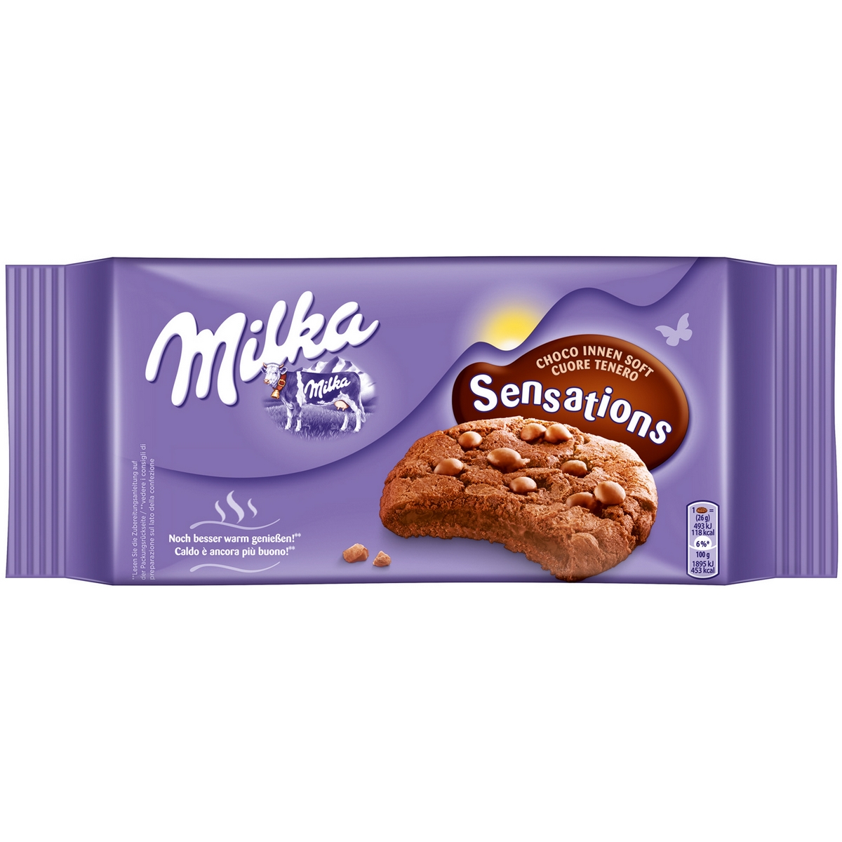 Печенье Milka Sensations Soft Inside Choco    156гр