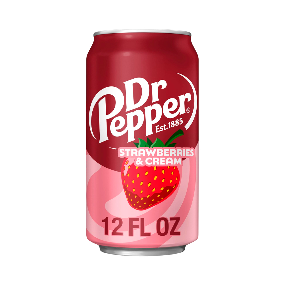 Газ.напиток Dr.Pepper Strawberry Cream   355мл