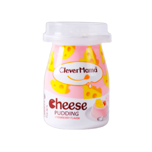 Сырный пудинг CleverMama Cheese Pudding Strawberry   85гр