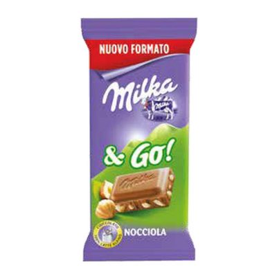 Шоколад Milka Hazelnut & GO   45гр