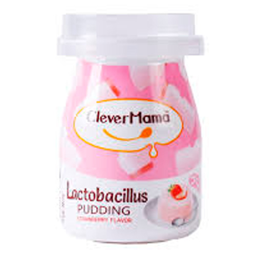 Желе CleverMama Laktobacillus Pudding Strawberry   85гр