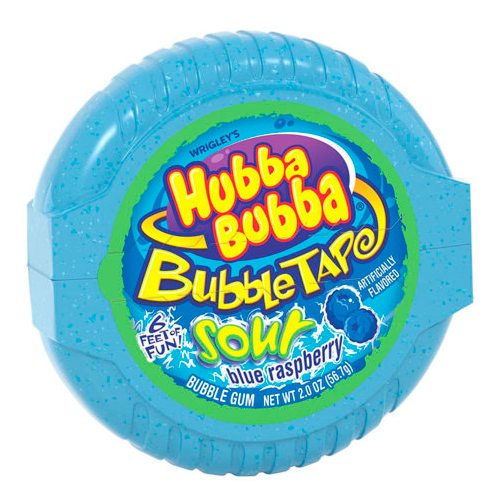 Жев.резинка Hubba Bubba Голубая малина   56,7гр