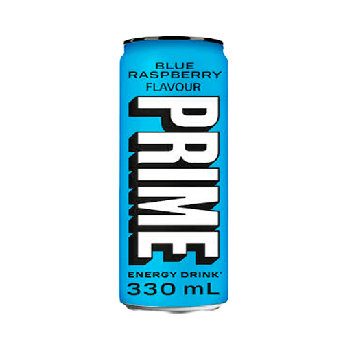Энергетический напиток PRIME ENERGY DRINK BLUE RASPBERRY FLAVOUR 330мл