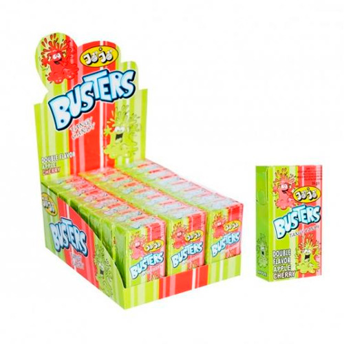 Жев.конфета JOJO Buster Tangy яблоко/вишня    45гр