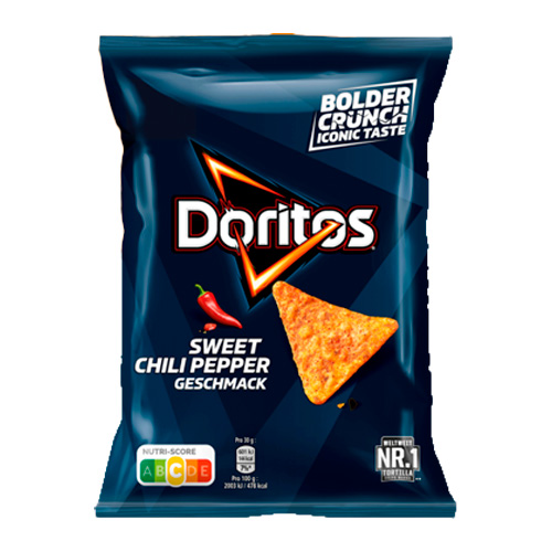 Чипсы кукурузные Doritos Sweet Chili Pepper   44гр