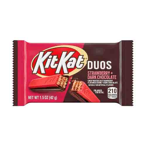 Шоколадный батончик KitKat Duos Strawberry&Chocolate   42гр