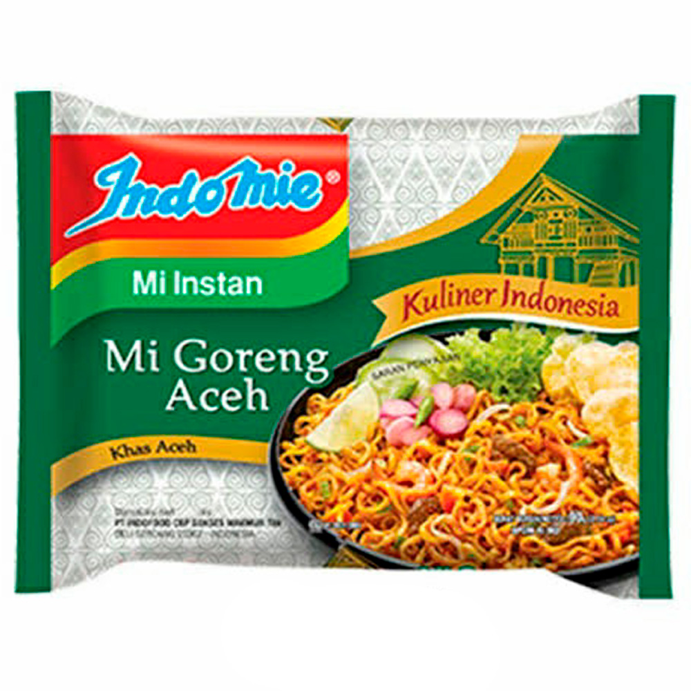 Лапша INDOMIE Mi Goreng Aceh 90гр
