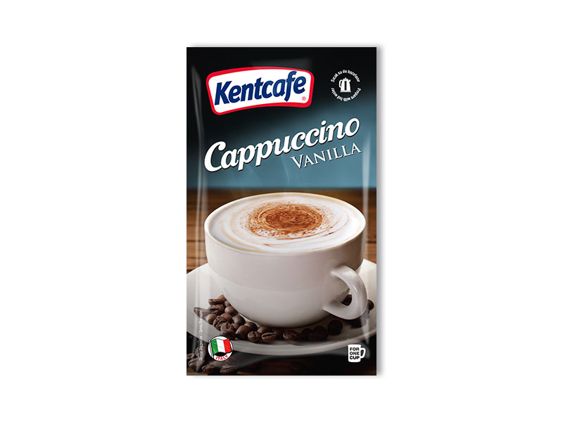 Растворимый кофе Kentcafe Cappuccino Vanilla 12,5 гр