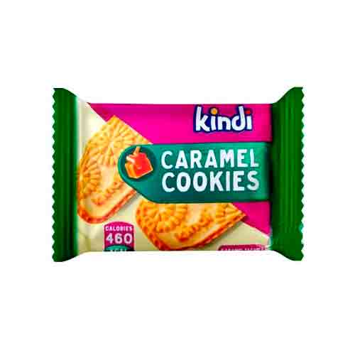 Печенье сахарное KINDI со вкусом карамели 50гр
