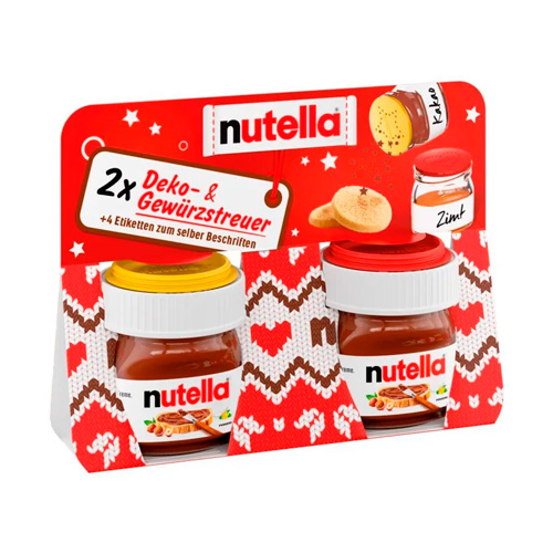 Шоколадная паста Nutella Солонки 2х30гр   60гр