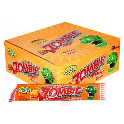 Жев.конфета JOJO Mega Zombie Orange  20гр