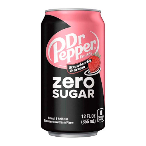 Газ.напиток Dr.Pepper Strawberry Cream Zero м  355мл
