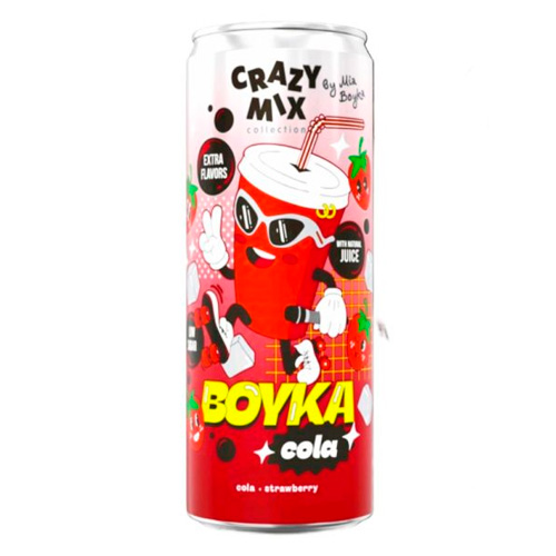 Газ.напиток Crazy Mix Boyka Cola м  330мл
