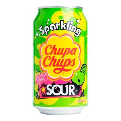 Газ.напиток Chupa Chups Sour Apple м  345мл