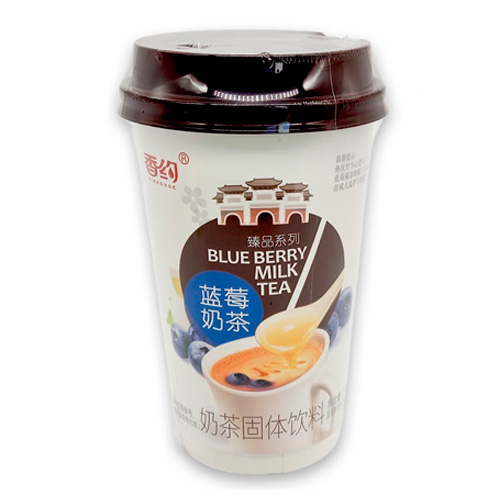 Растворимый напиток Xiangyue с черничным желе Milk Tea  76гр