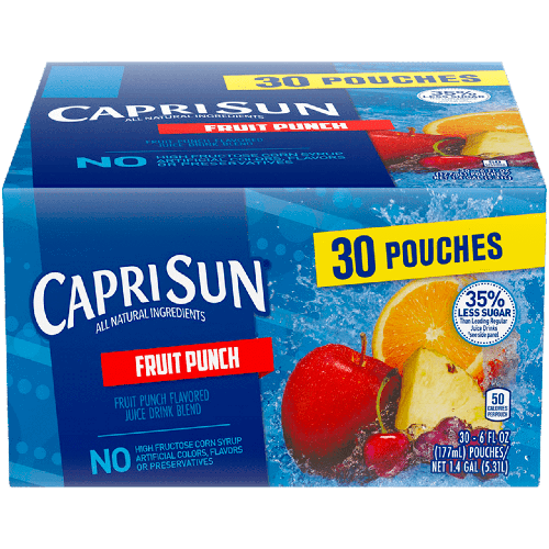 Capri-Sun Fruit Punch 177 мл. США