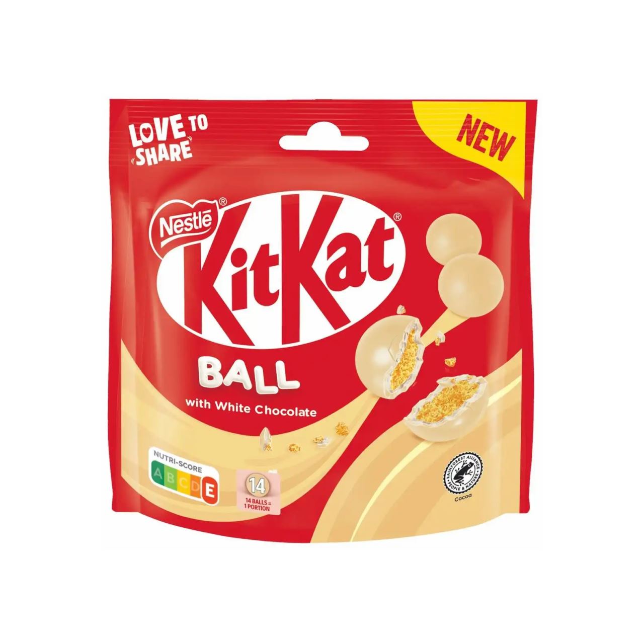 Вафли KitKat  Ball White Chocolate    140гр